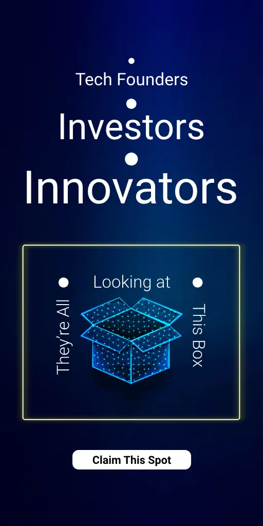 Space for Banner ADs for tech brands on The Futurism Today