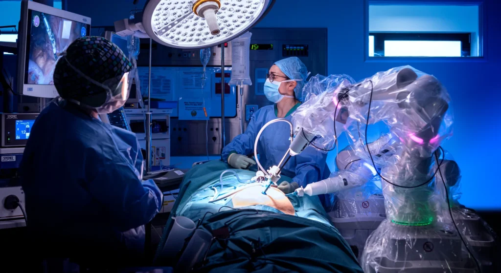 Robotics Surgeons in NHS