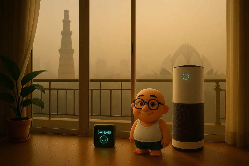 Smart home gadgets to breathe easier in Delhi