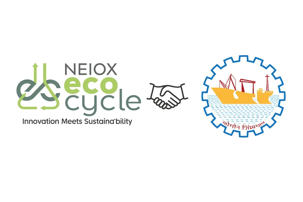 Kerala-based Neiox Eco Cycle has received ₹75 lakhs grant from Cochin Shipyard Ltd