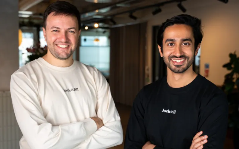 Matthew Wilson and Saaras Mehan (Founders of Jack & Jill AI)