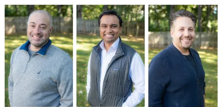 Founders of Ava: Abed Lawand (CTO), Reza Rahman (President & Growth) and Omar Sinno (CEO)