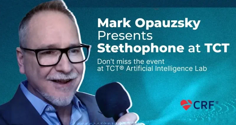 Mark Opauszky presenting Stethophone