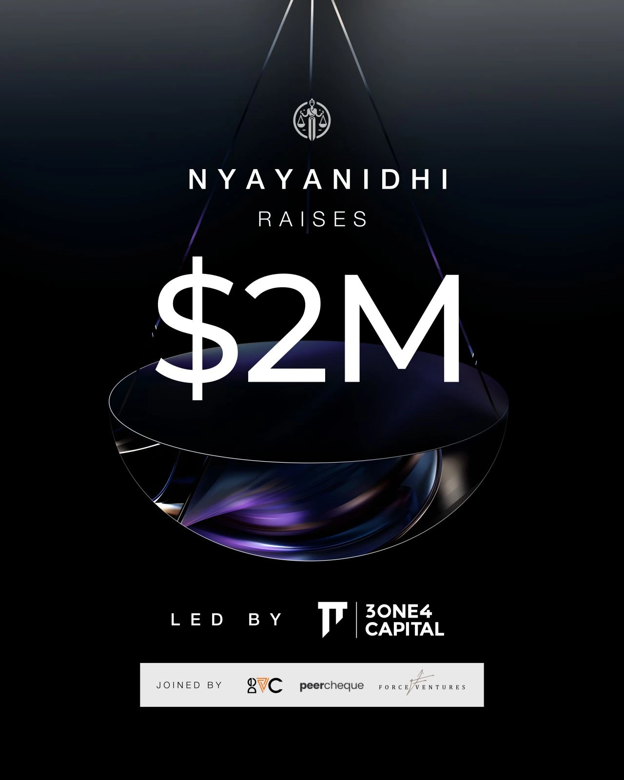 Nyayanidhi, a legaltech startup, raises $2 million in a seed round led by 3one4 Capital. (Source: Nyayanidhi LinkedIn)
