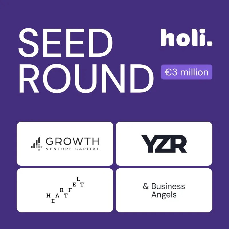 Poland based HealthTech startup Holi €3m seed funding (Source: Holi's LinkedIn page)
