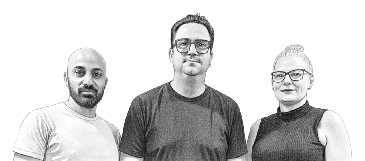 Tahir Rauf (CTO & Co-founder), Jevon Le Roux (CEO & Co-founder) and Tracy Godtschalk (CPO & Co-founder) | The Futurism Today