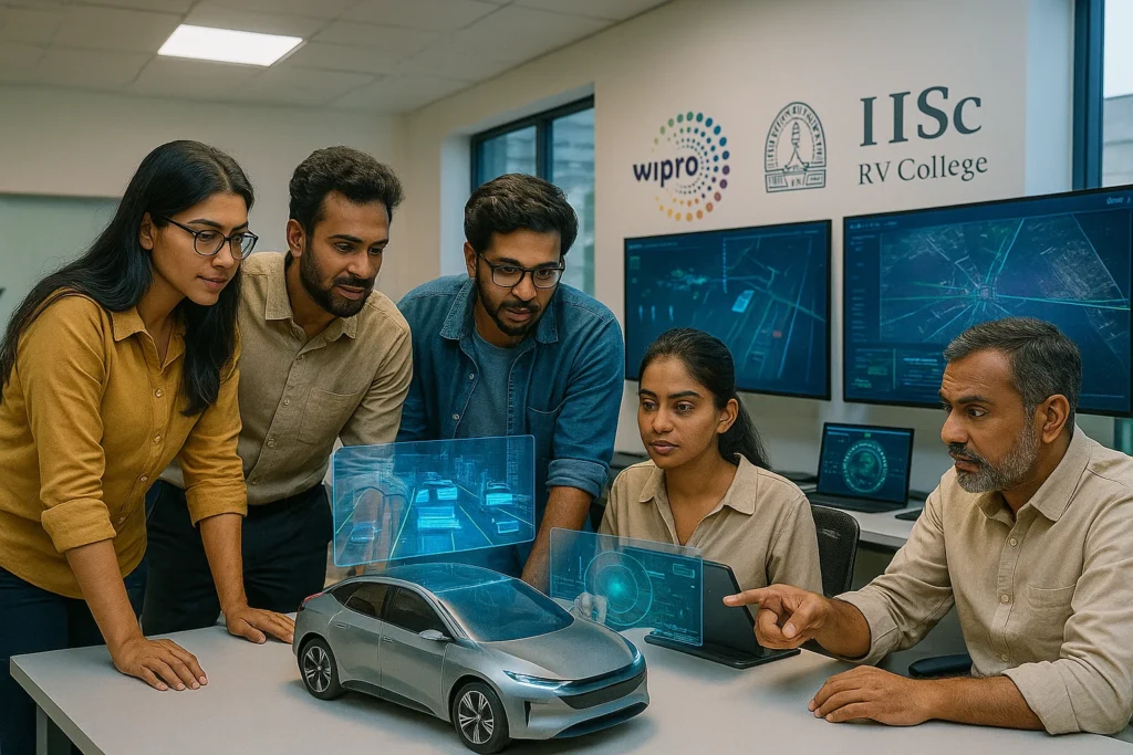 The Bengaluru Collaboration Lab for India's first AI Driverless Car