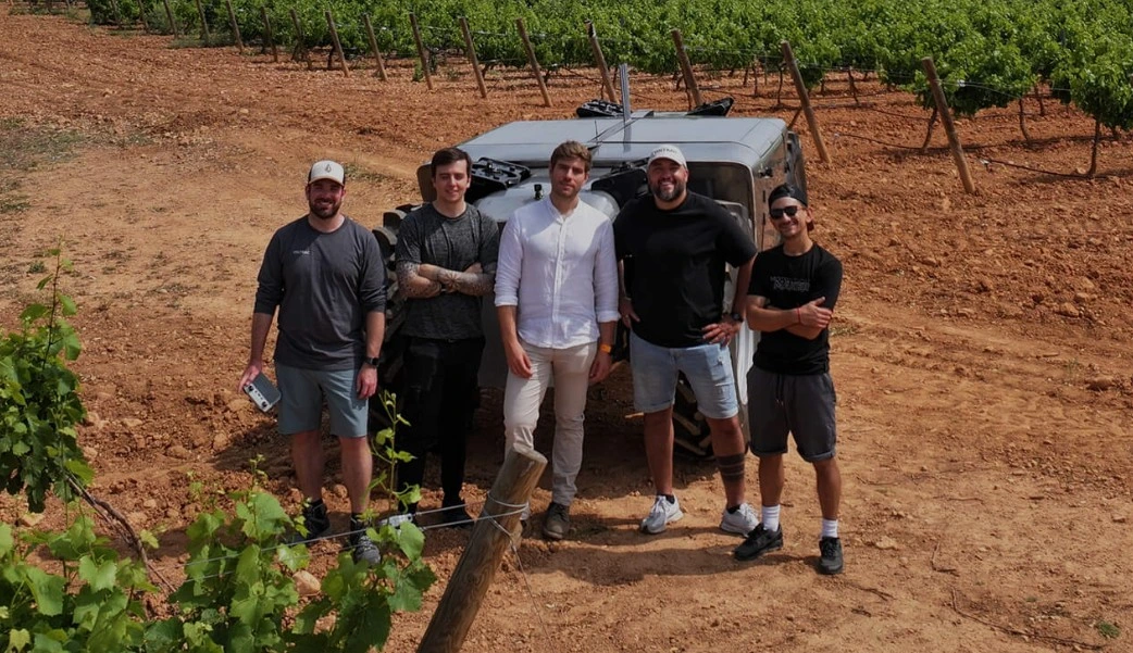 Team of Spanish startup Voltrac