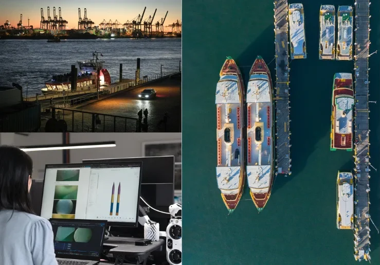 Hullbot Asset Intelligence, Hullbot Flexible Operations and Hullbot Cloud Robotics (Source: Hullbot)