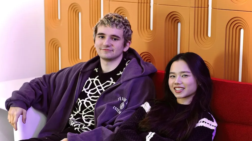 Internet Backyard founders Gabriel Ravacci and Mai Trinh