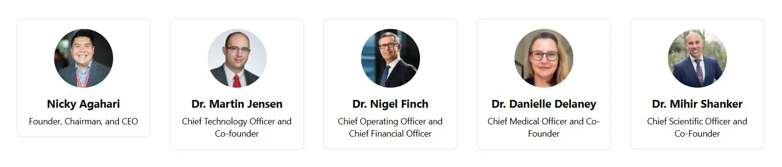 The dedicated team of experts leading Australis Scientific