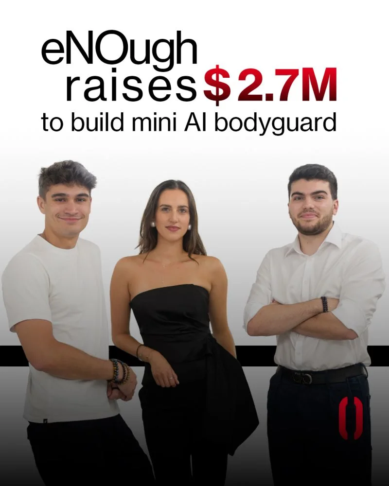 eNOugh has raised $2.7M in funding to build the world’s first mini AI bodyguard