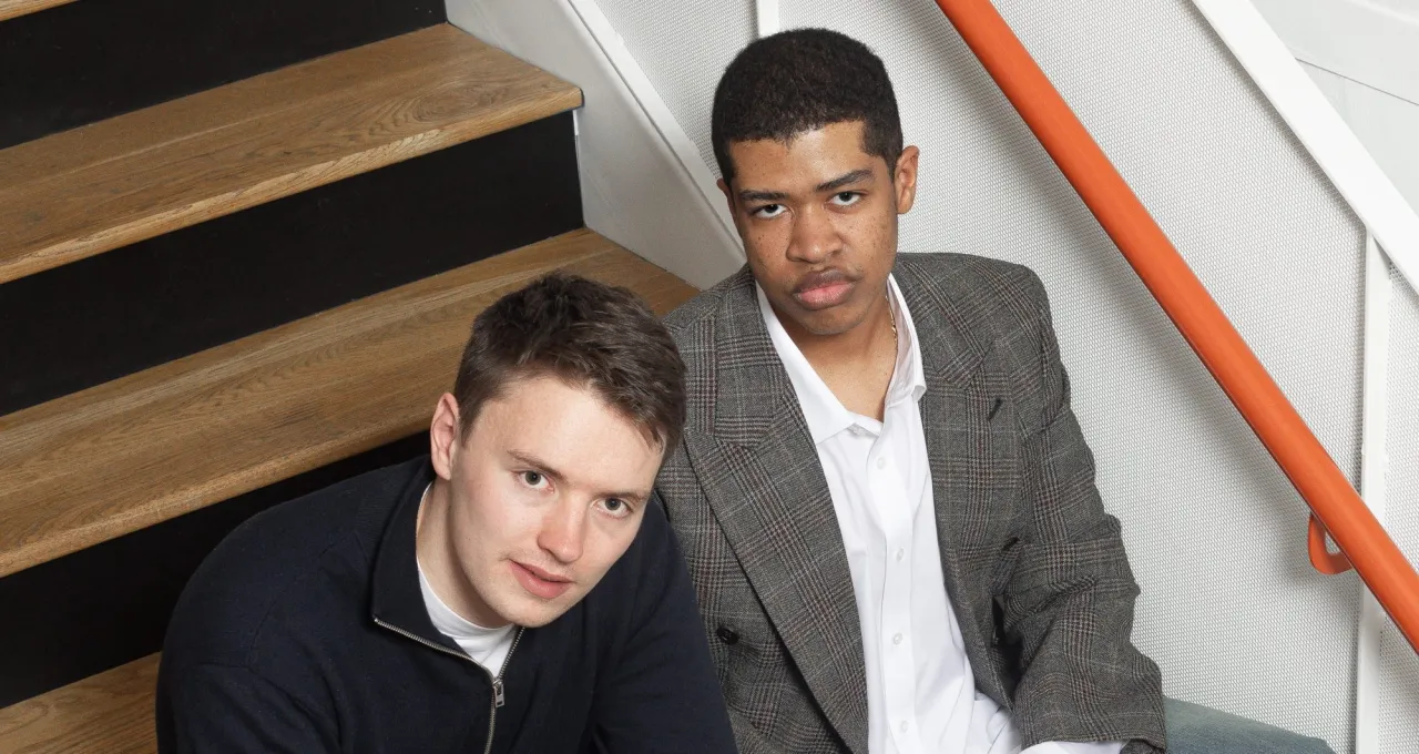 Carlo Kobe and Scott Smith, founders of Mine