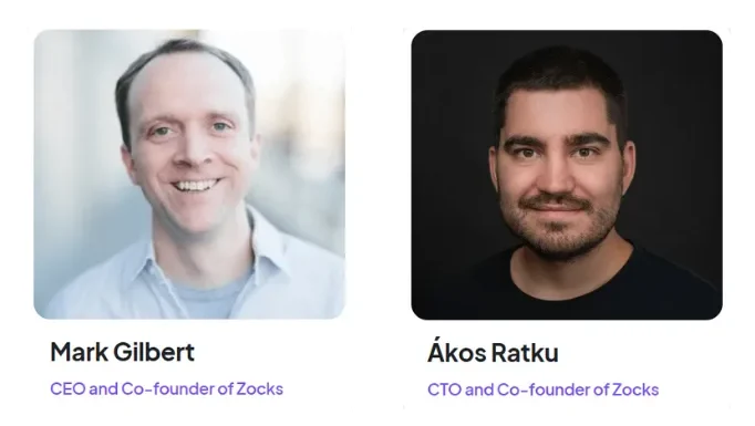 Founders of California-based Zocks