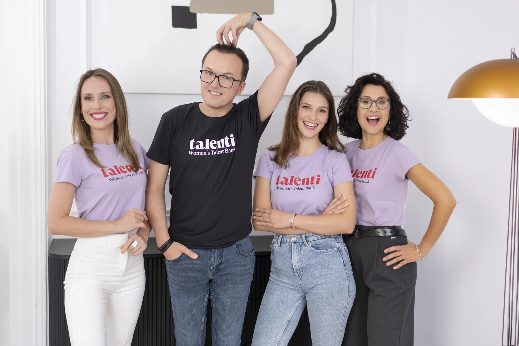 Team of Poland-based social enterprise and digital platform, Talenti