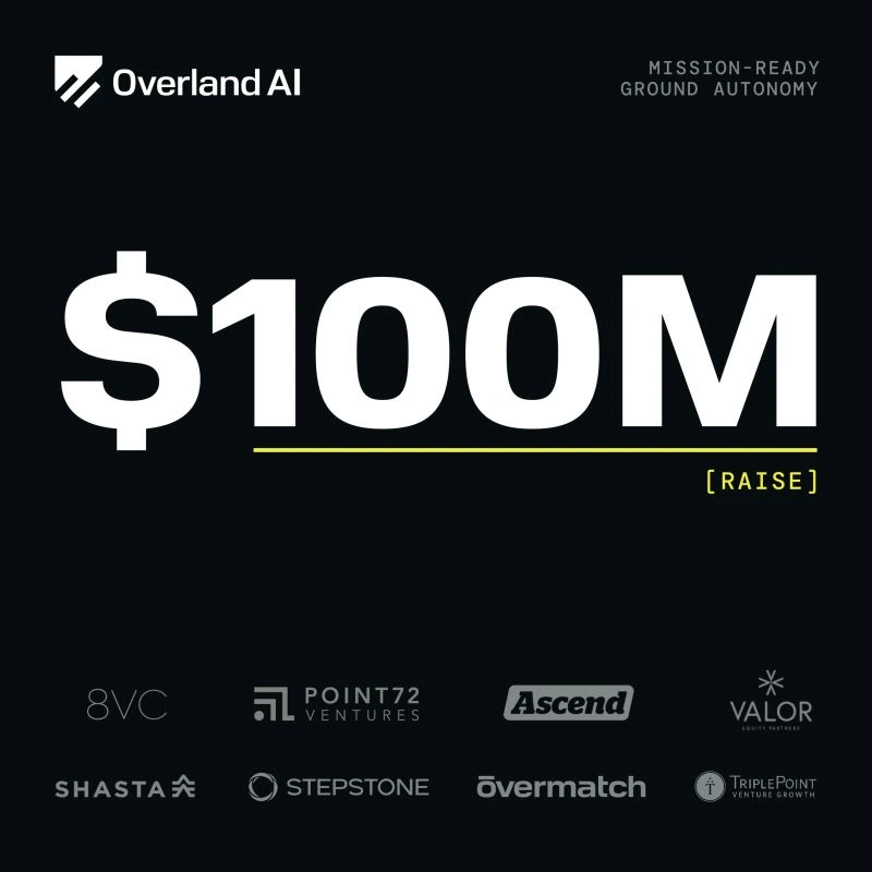 Washington-based Overland AI raises $100M