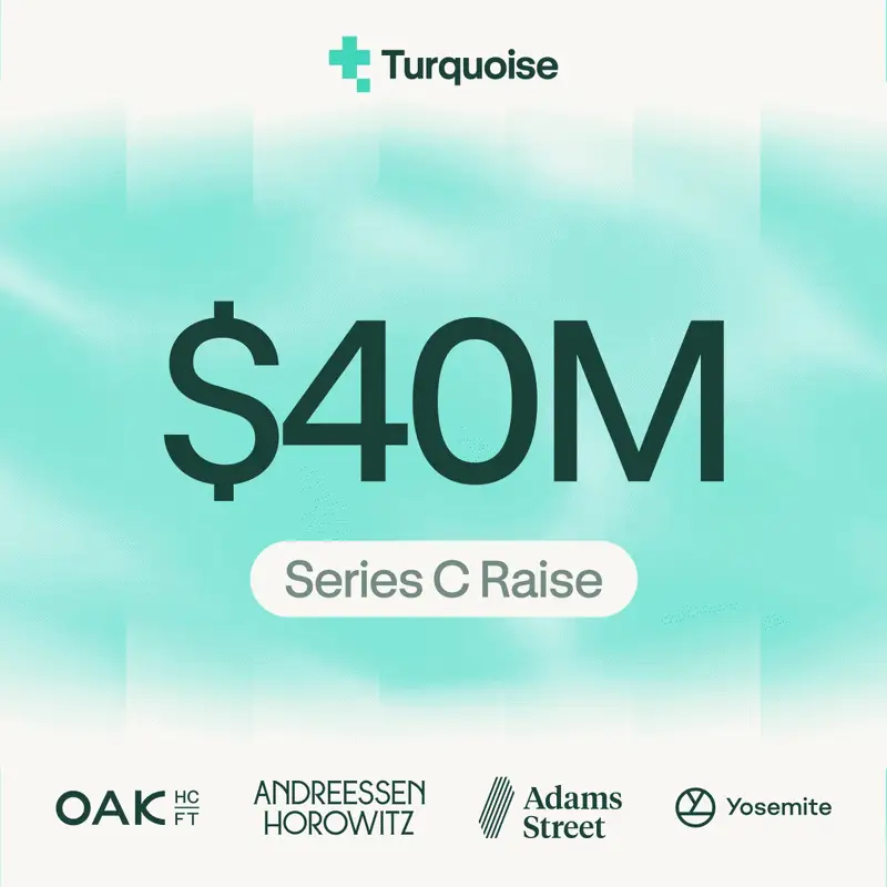 US-based Turquoise Health raises $40 M Series C