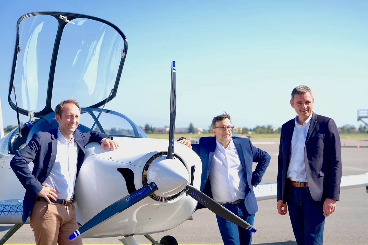 Founders of Aura Aero, Toulouse-based Aerospace Startup