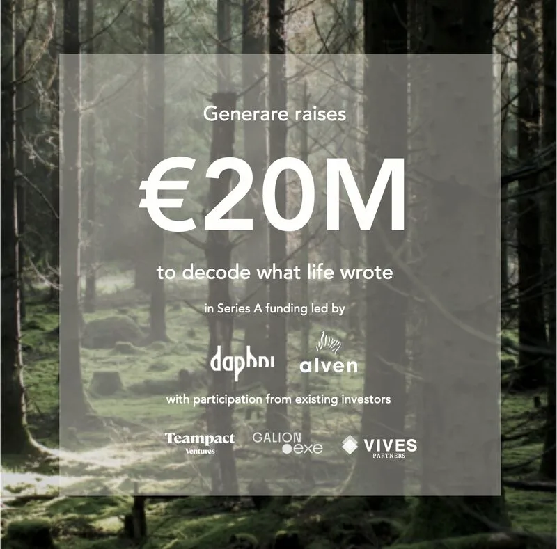 Generare raised €20 million in Series A funding
