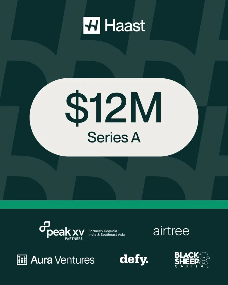 Haast raises $12M Series A