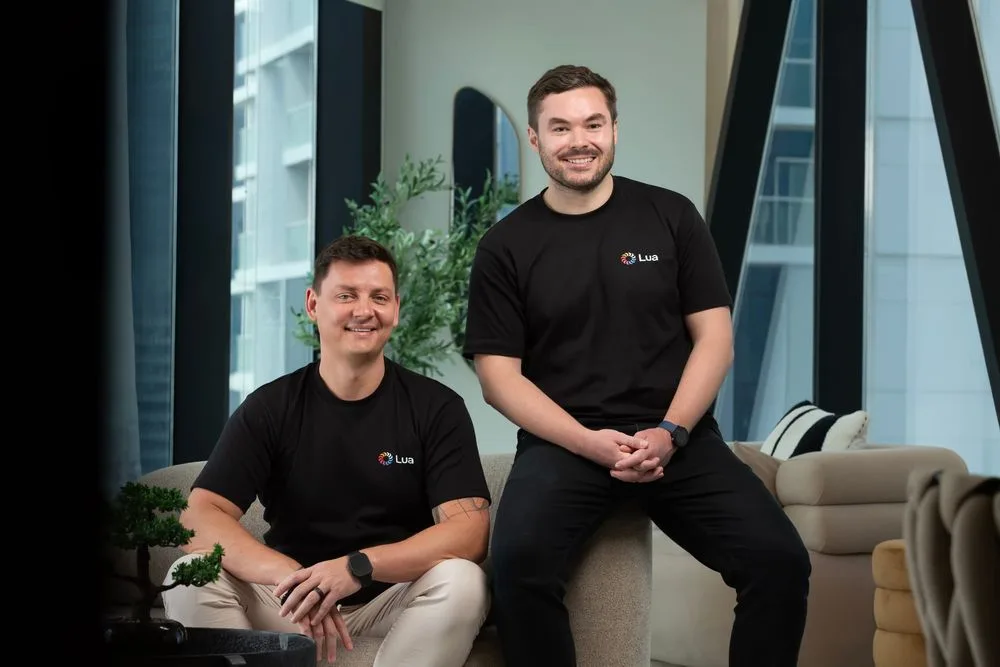 Lorcan O'Cathain and Stefan Kruger, Founders of Lua