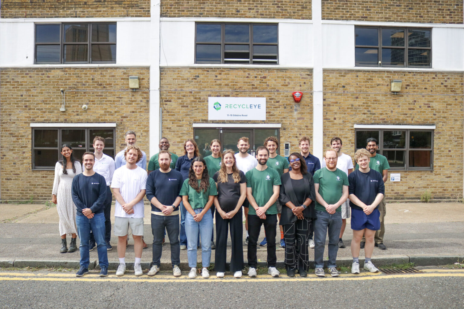 Team of London-based Recycleye