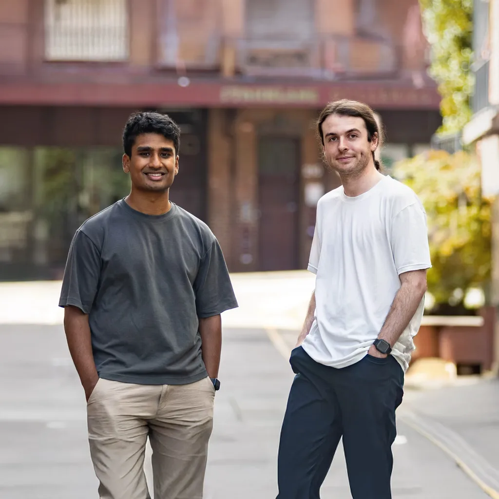 The Haast cofounders: Kunal Vankadara and Liam King