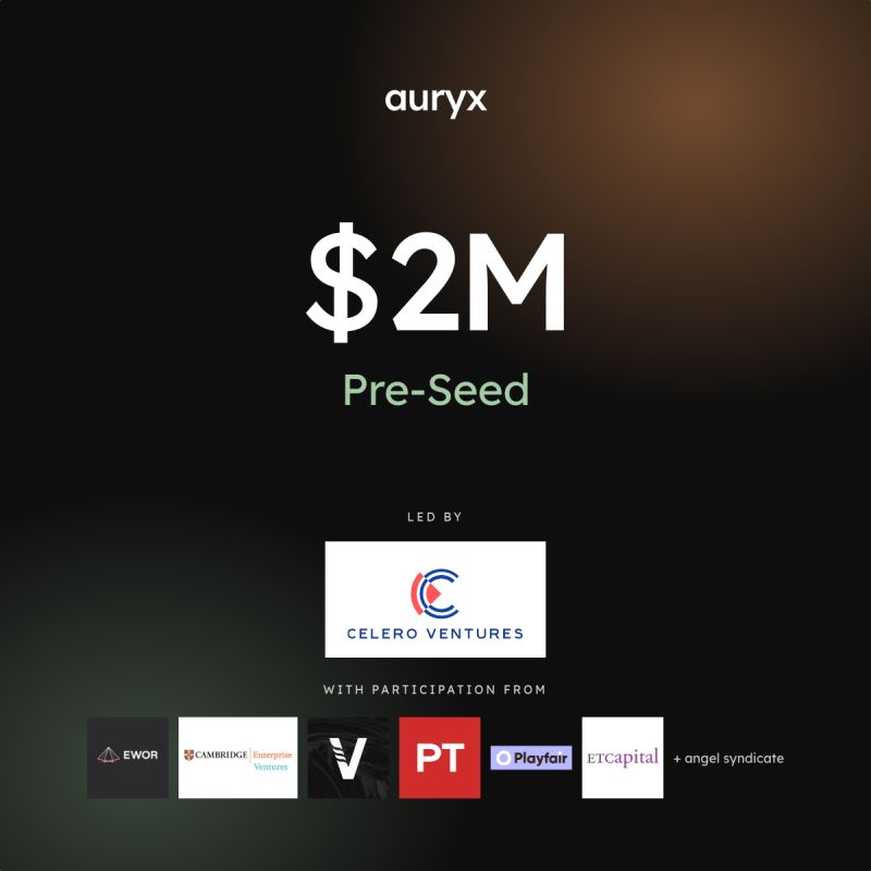 Cambridge healthtech startup auryx raises $2M from Celero Ventures