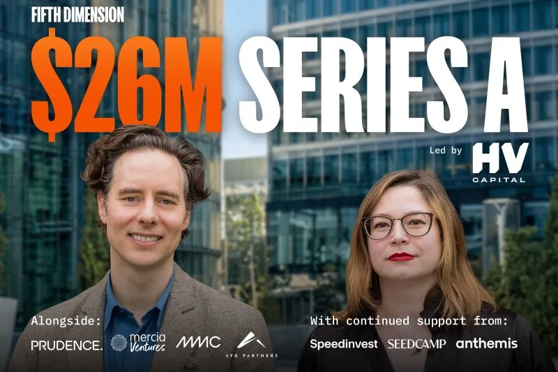 Fifth Dimension, a London, UK-based decision intelligence platform for real assets, has raised $26 million in Series A funding.