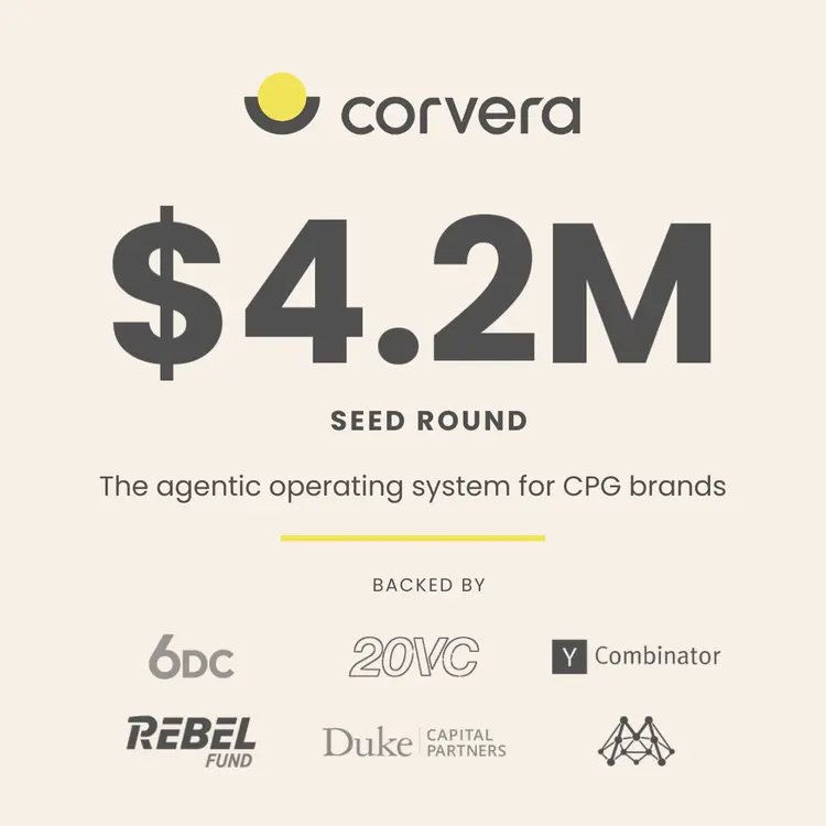Corvera has Raised $4.2M to Build the Agentic Operating System for CPG Brands