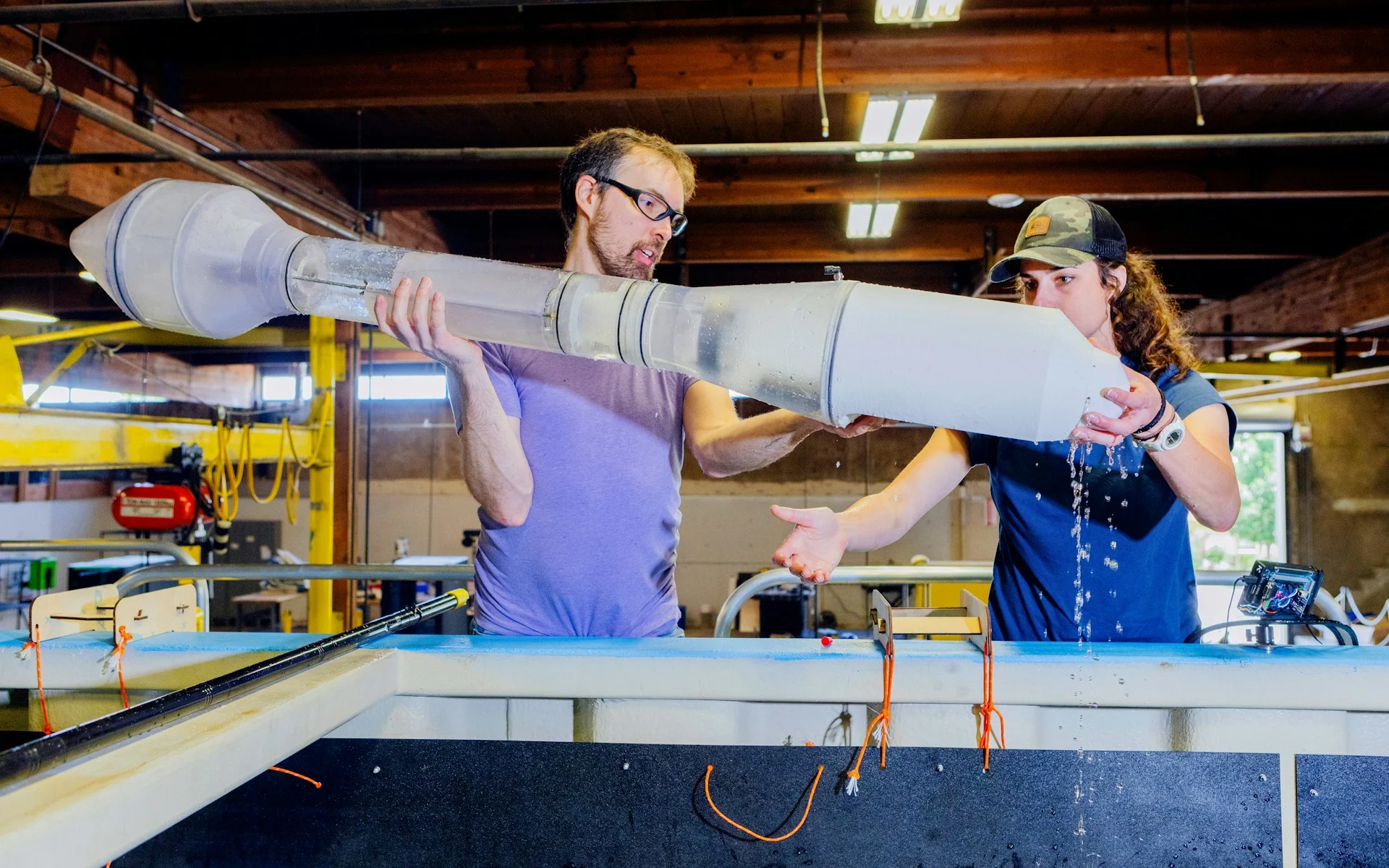 Wave energy systems operate by converting the mechanical motion of ocean waves into usable electrical power.