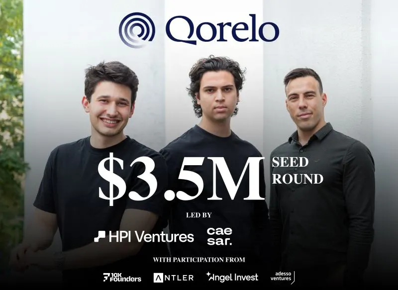Qorelo raises $3.5M in seed funding