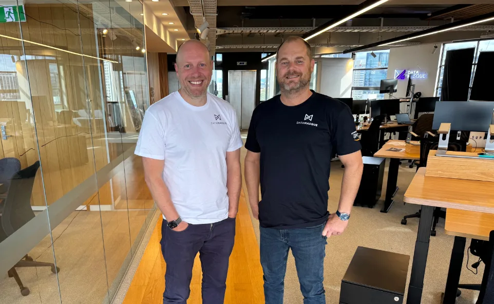 Founders of Auckland-based DataMasque