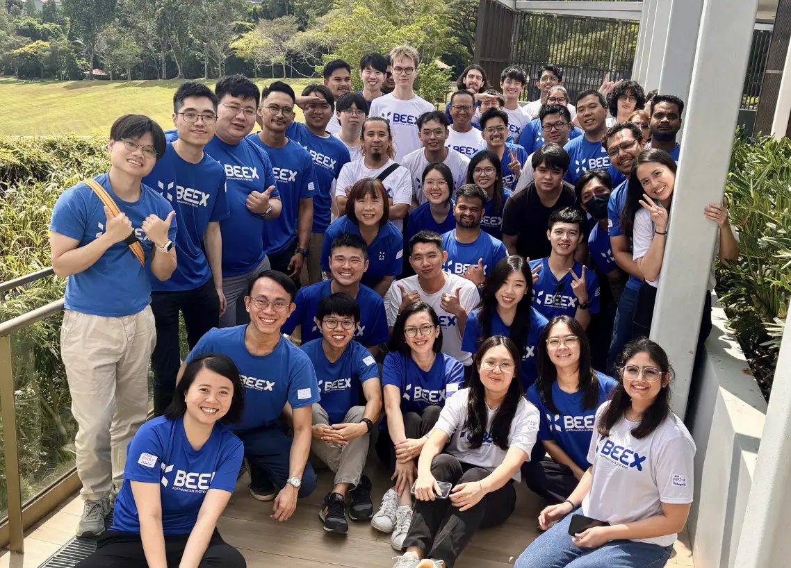 Team of Singapore-based BeeX
