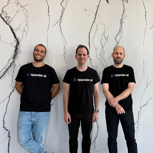 Founders of Xpander: Moriel Pahima, David Twizer, and Ran Sheinberg