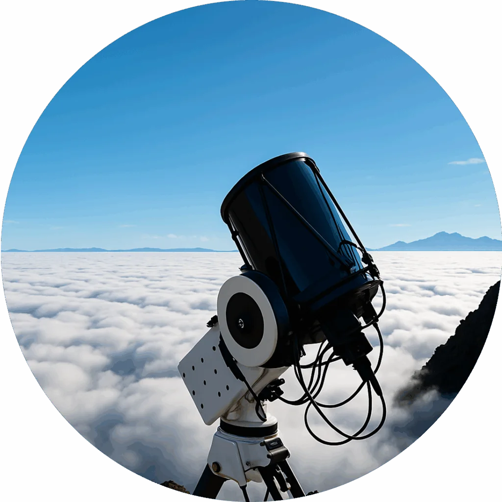Spaceflux uses advanced optical and SWIR sensors to observe and monitor objects across different orbital environments.