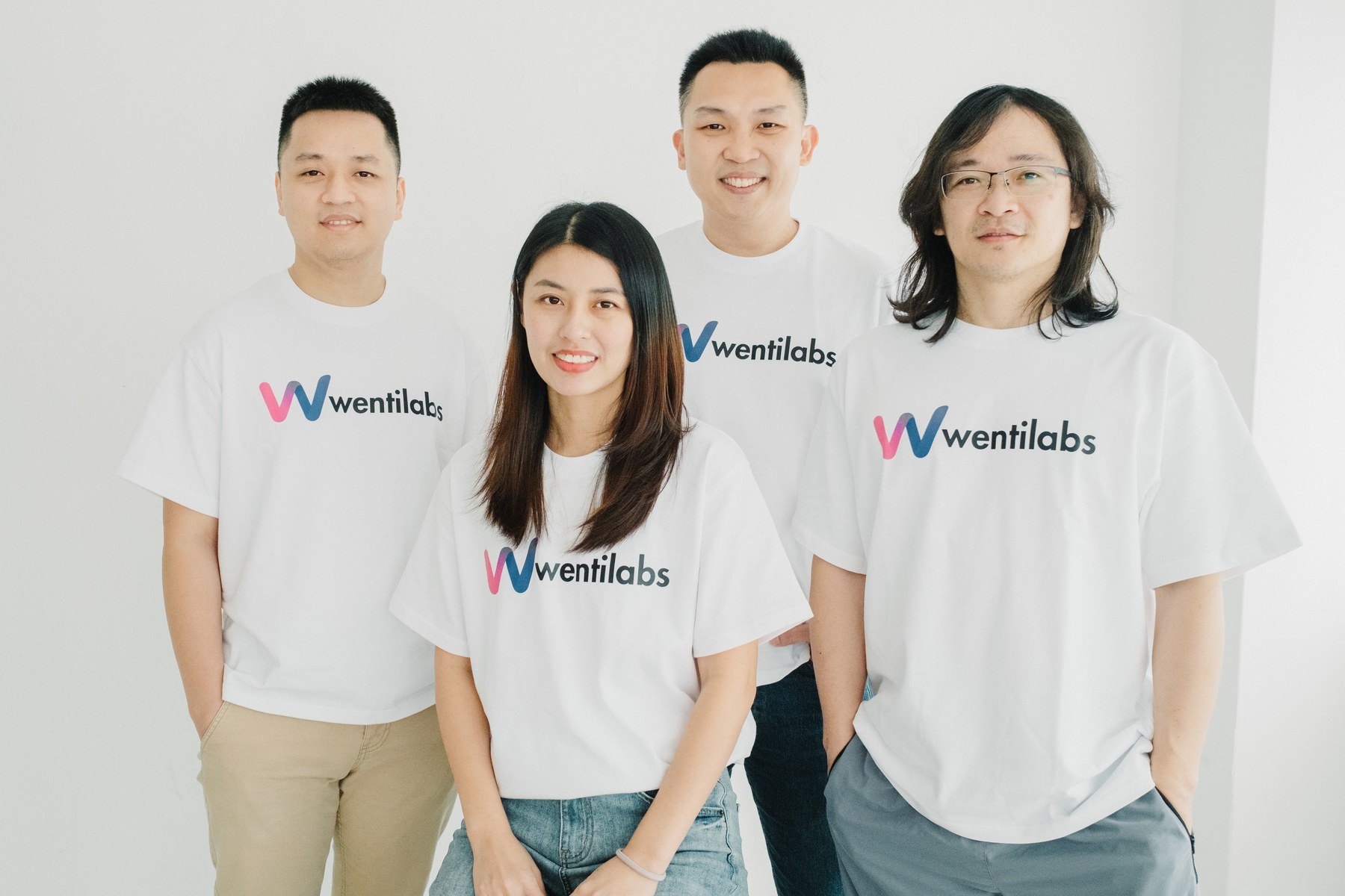 Wenti Labs Co-founders (L-R) Nguyen Tu, Gong Suk Yee, Ethan Ow, Kwok Yangbin