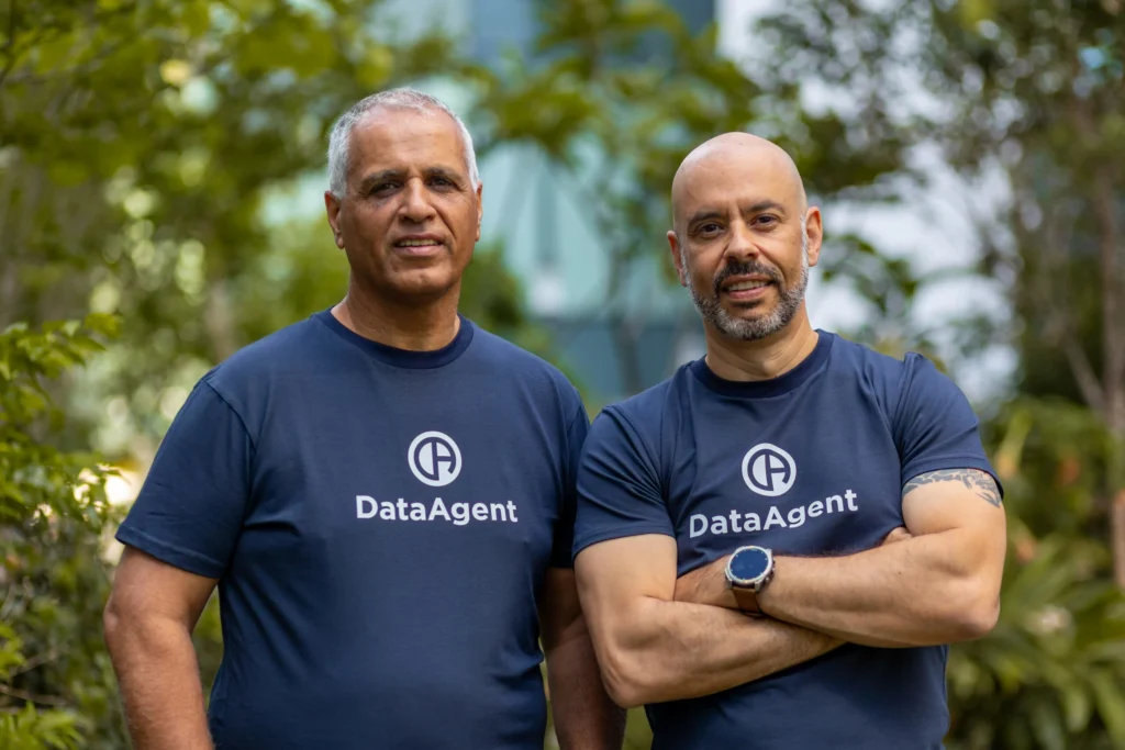 DataAgent founders: CTO Nati Shalom (left) and CEO Ishay Yaari (right)