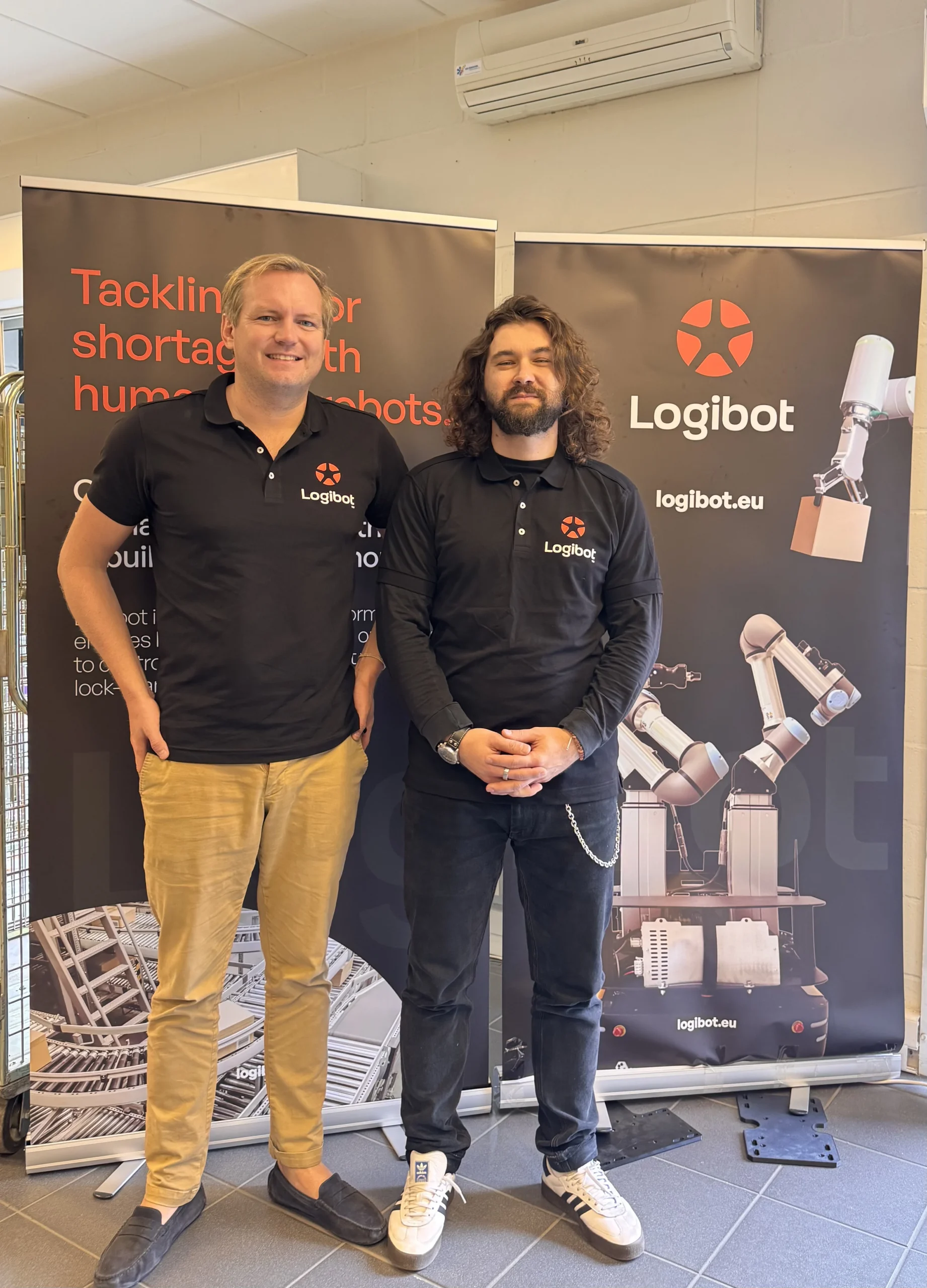 Louis Verspreeuwen and Salimzhan Gafurov: Founders of Belgium-Based Logibot