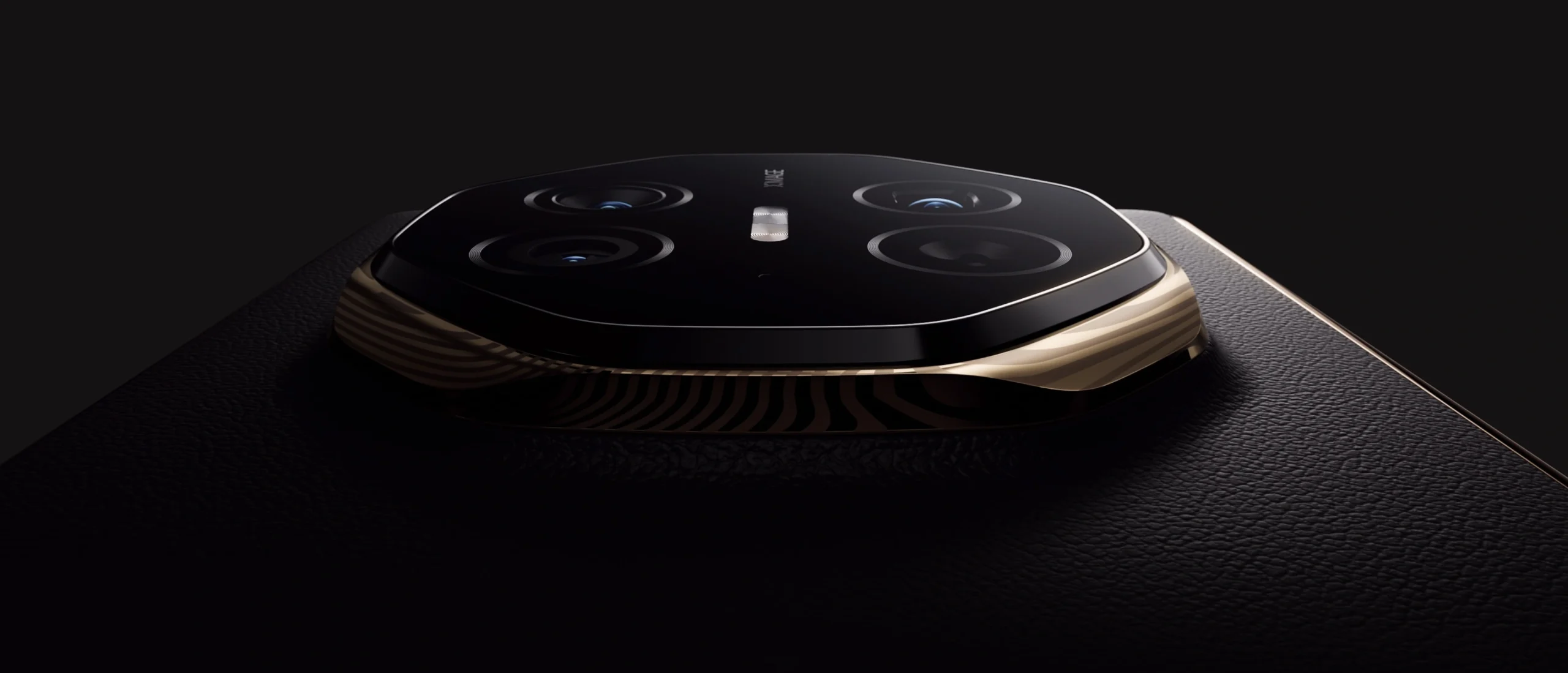 The world's first tri-fold smartphone, the Huawei Mate XT Ultimate Design, features a premium octagonal XMAGE camera module highlighted by a 50MP main sensor with a physical variable aperture.